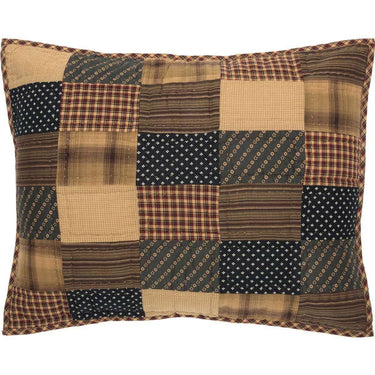 Patriotic Patch Standard Sham 21x27 VHC Brands - The Fox Decor